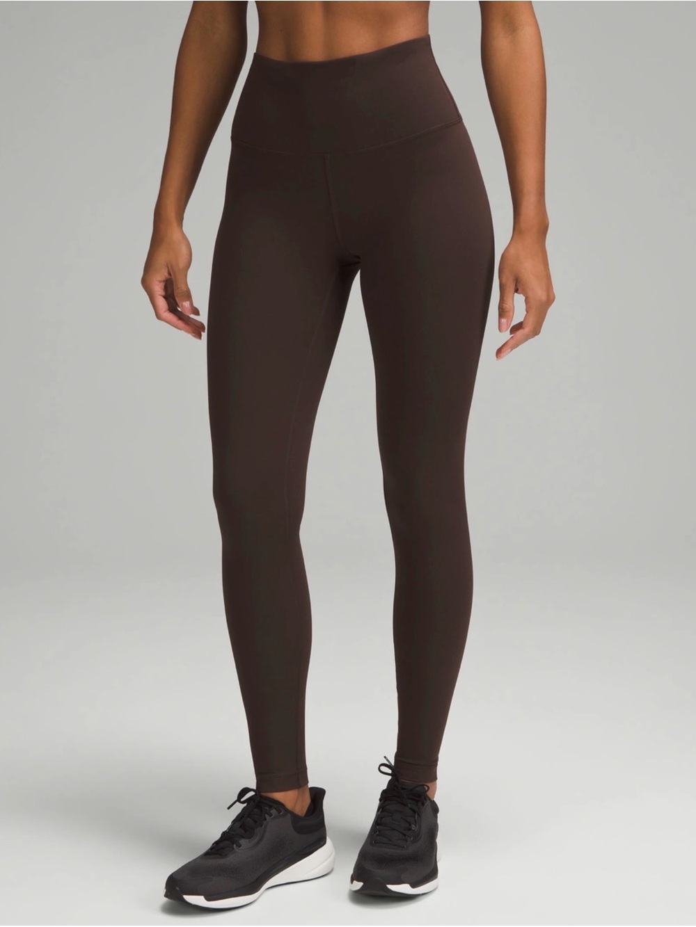 NEW Lululemon Glow Up SHR Tight 28” size 6, color Walnut Crunch